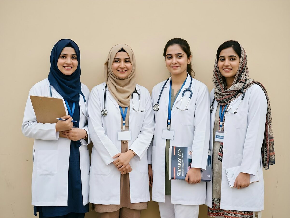 Healthcare professionals representing Austex Pharma's mission