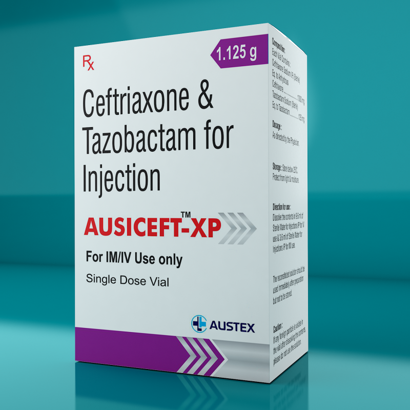 AUSICEFT XP 1.125 GM INJ